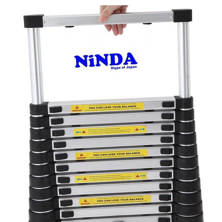 Thang nhôm rút đơn 4m4 giá rẻ