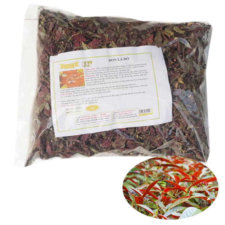 Cây đơn lá đỏ sấy khô 1kg