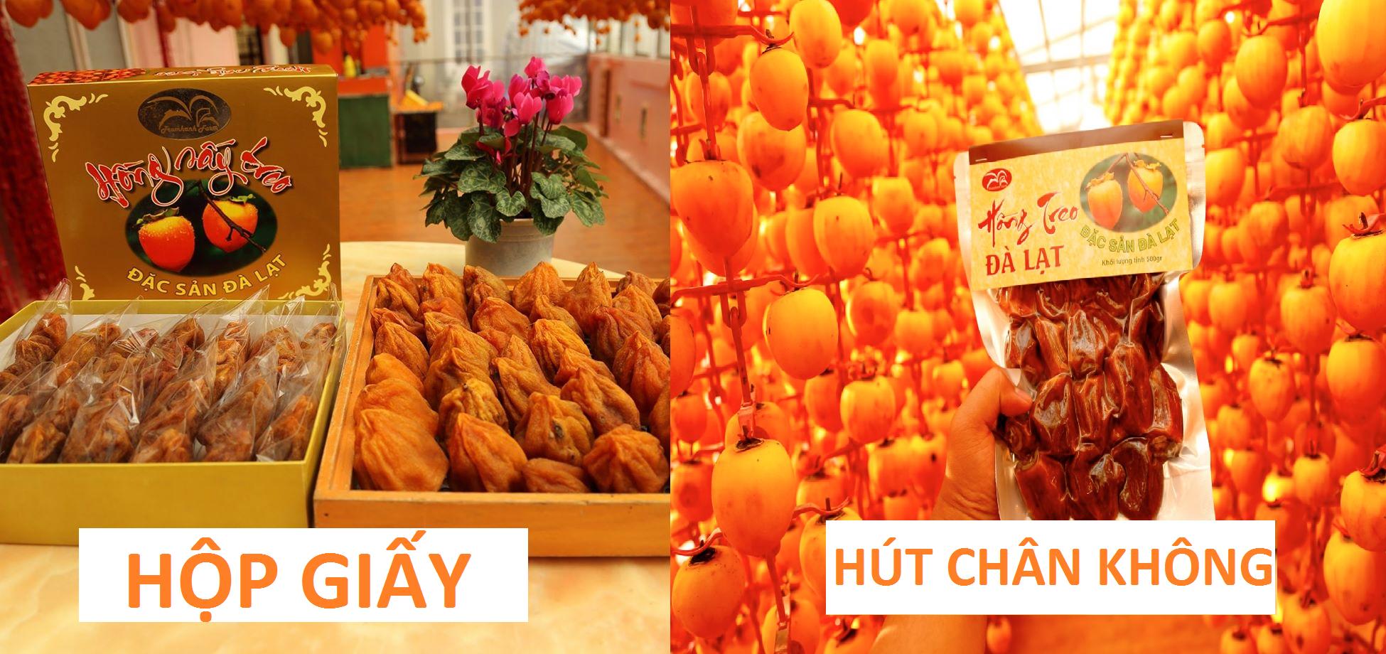 Hồng treo sấy gió Đà Lạt(500gr) - Loại 1