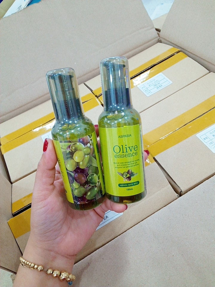 Dầu dưỡng tóc, phục hồi tóc hư tổn OLIVE ASPASIA