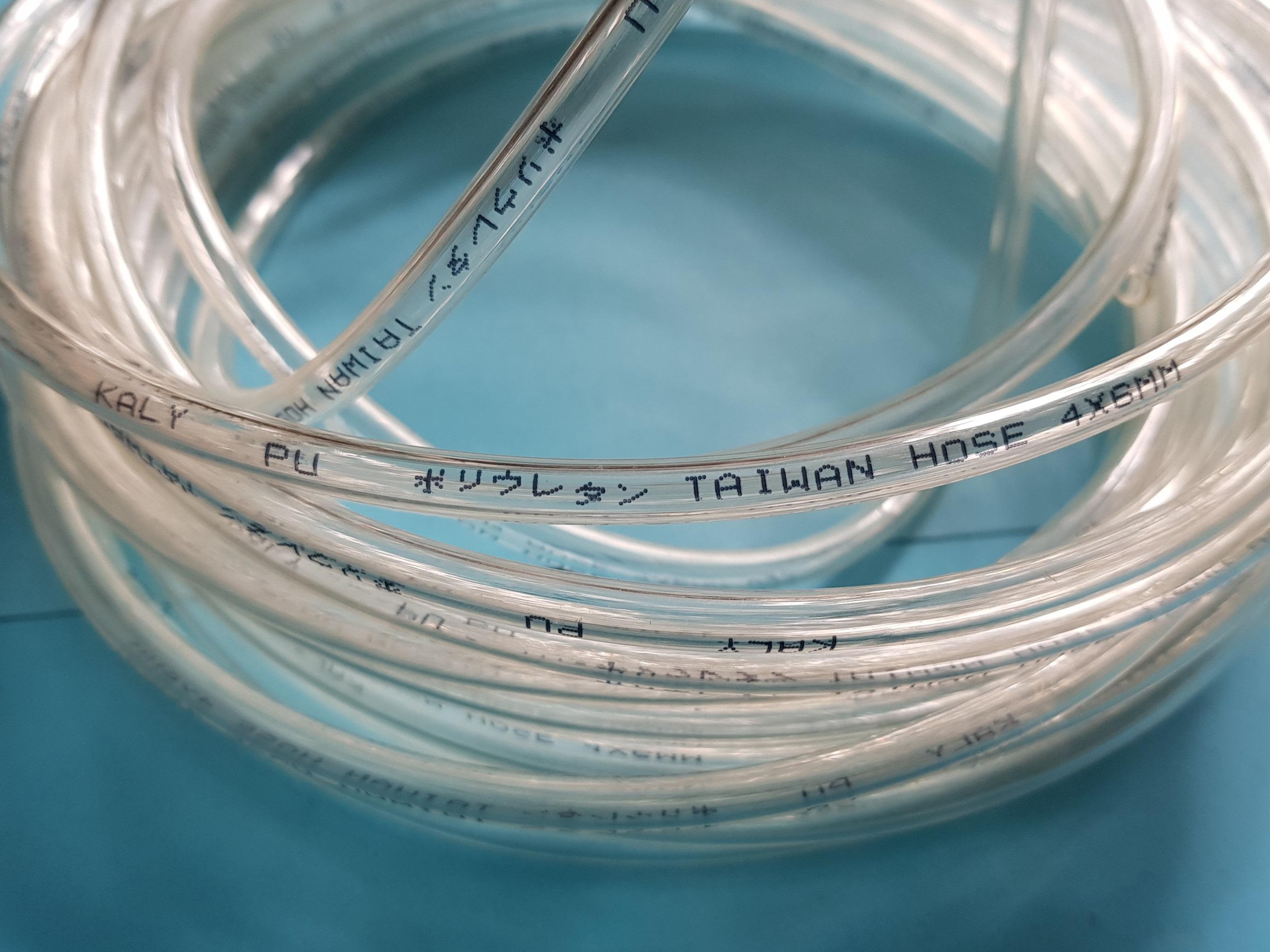 Pneumatic tubes kaly pu 4x6mm