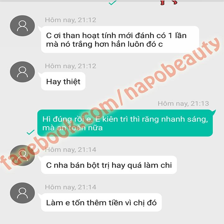 [HCM]Bột Than Tre Hoạt Tính 100 gram - Trị mụn Trắng Răng