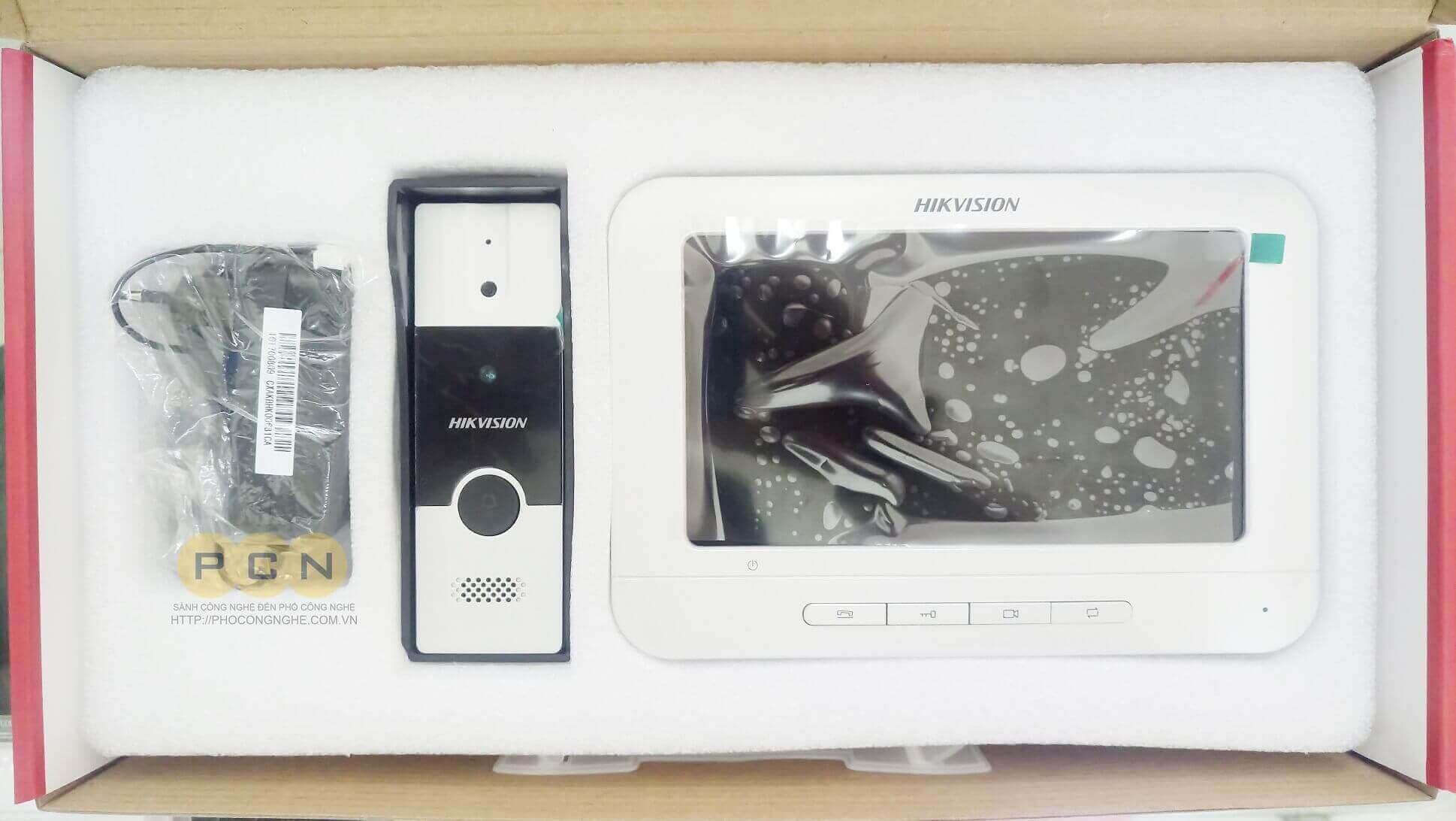 Bộ chuông cửa có hình HIKvision DS-KIS204