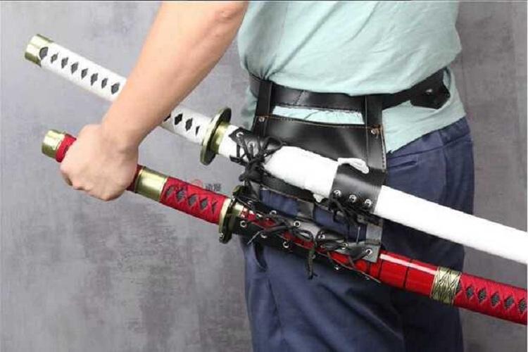 Đai Da Đeo Kiếm Cao Cấp - Loại 2 Kiếm