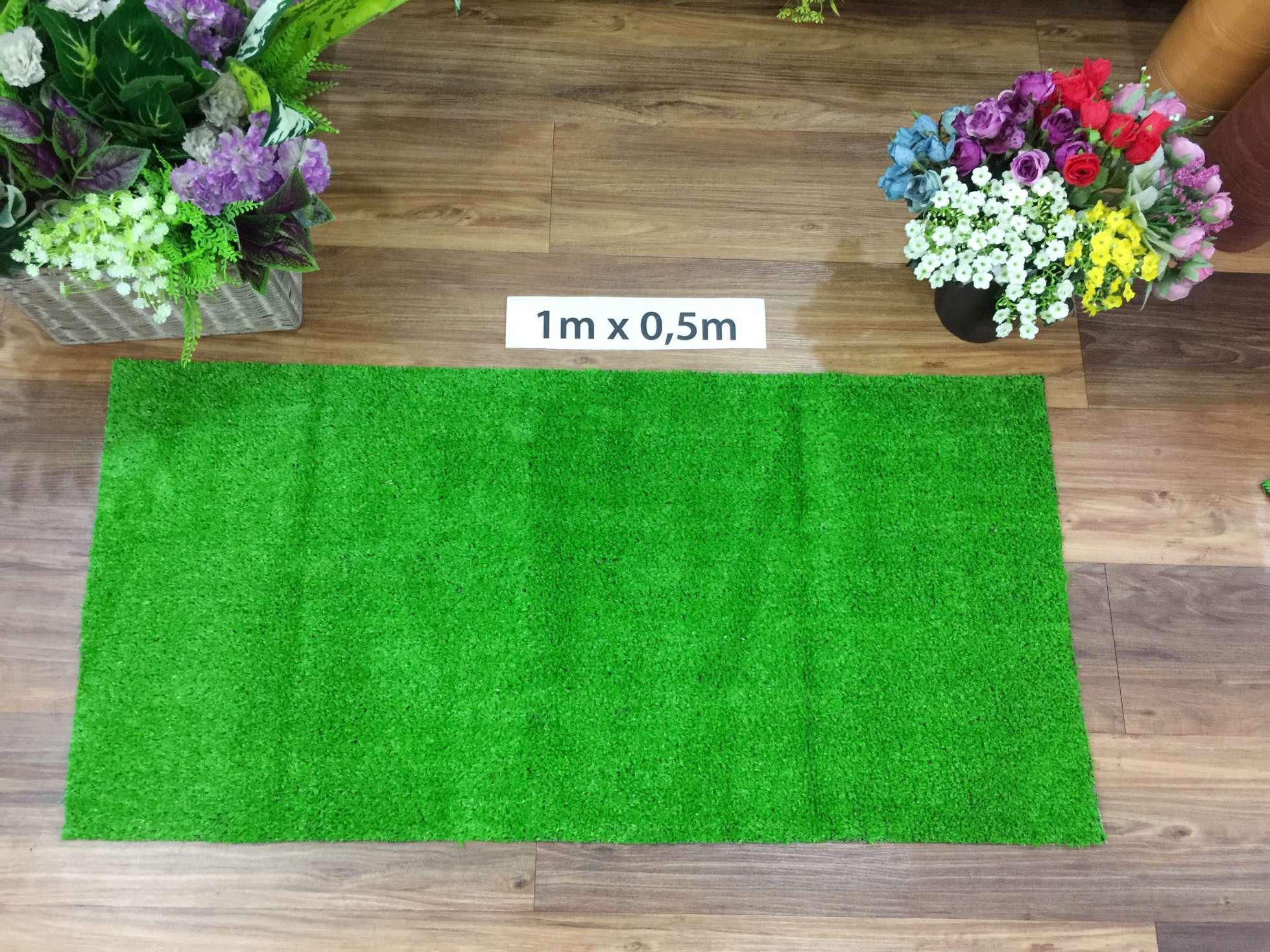 [HCM]Tấm cỏ nhựa nhân tạo dày 1cm kích thước 1m x 05m