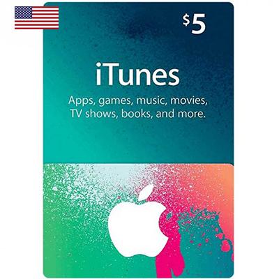 [HCM]Thẻ iTunes 5 USD Hệ US