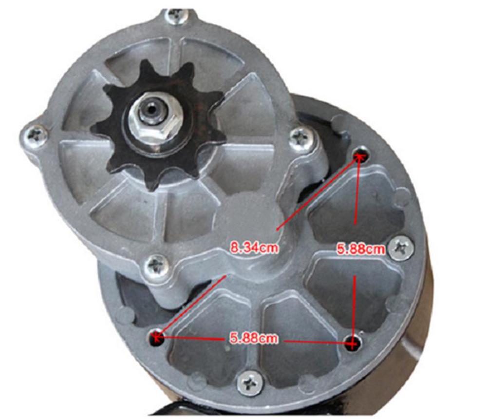 Motor giảm tốc 12V 250W - Motor xe đạp điện