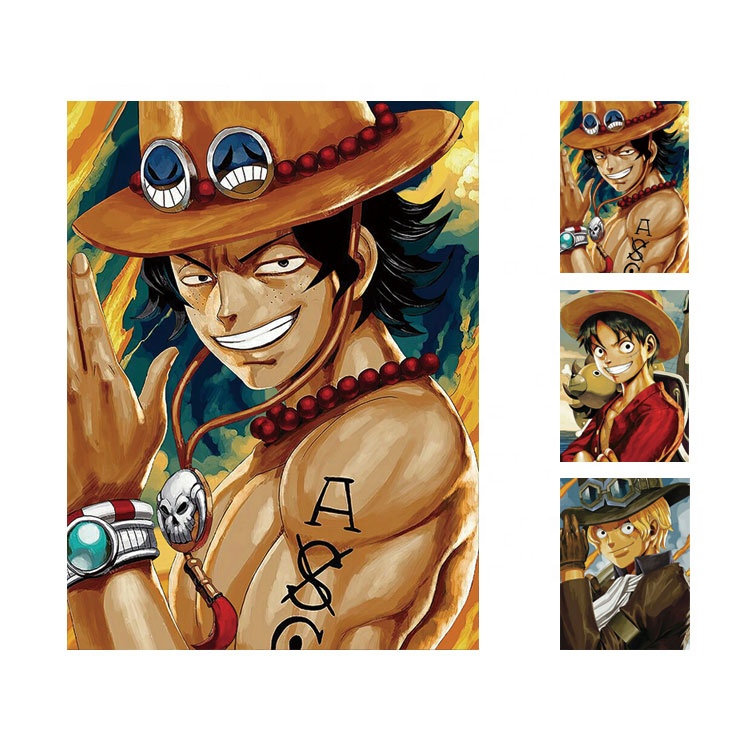 Tận hưởng thế giới One Piece không chỉ thông qua cách đọc truyện mà còn bằng cách sở hữu ngay chiếc poster 3D One Piece. Bạn sẽ được tràn ngập trong thế giới đầy màu sắc và vui tươi của những nhân vật ngộ nghĩnh trong bộ truyện.