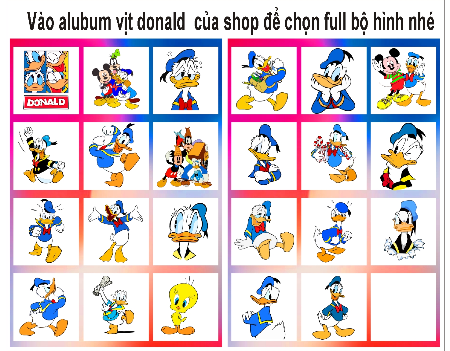 (Smooth, sịn, fragrant) pullover vit Donald đẹpDL7, Essence, covered switch pay, cute, expressive, ICOI, Donald Duck, cartoon