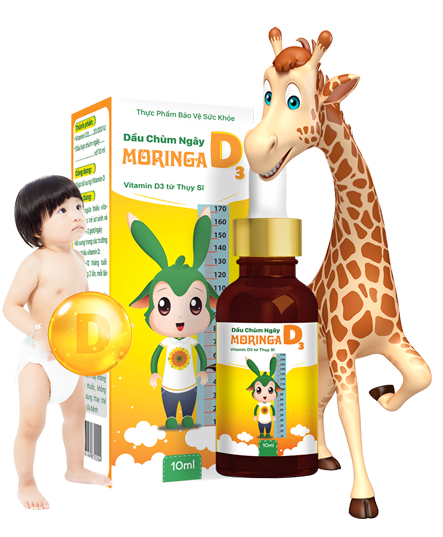 Vitamin D3-Dầu Chùm Ngây D3
