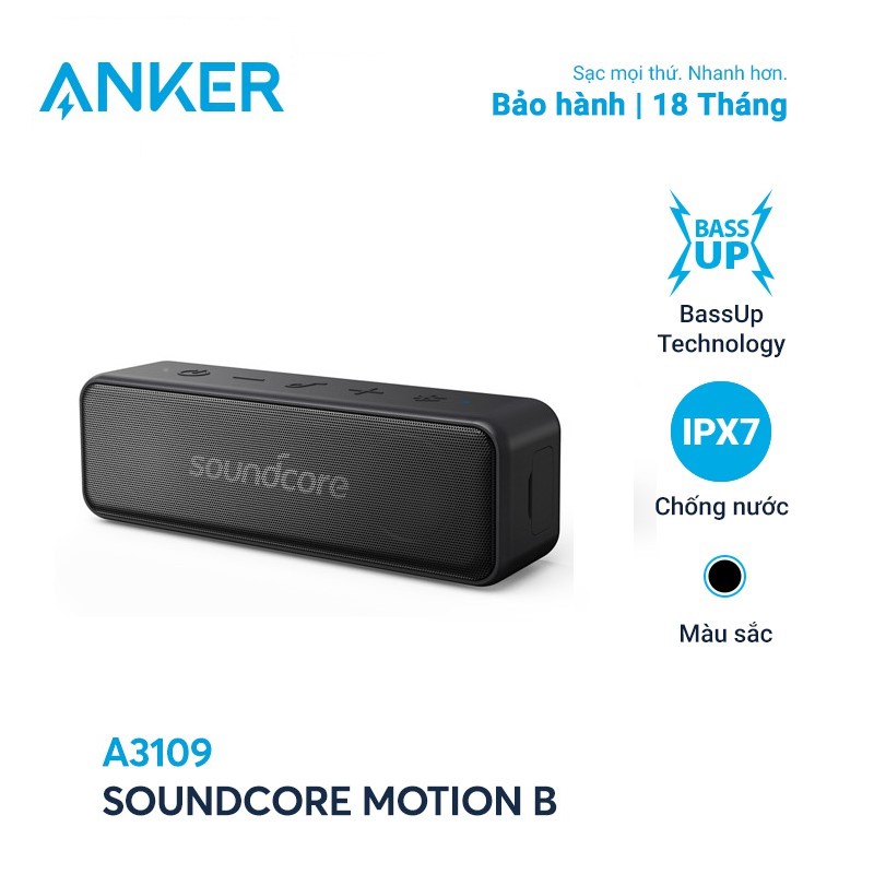 Loa bluetooth SOUNDCORE Motion B 12W (by Anker) - A3109