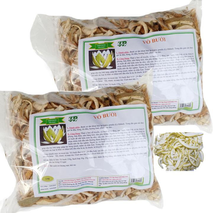 Vỏ bưởi 2kg khô cao cấp