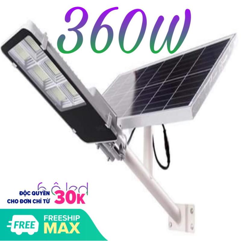 360W ĐÈN ĐƯỜNG BÀN TRẢI NĂNG LƯỢNG MẶT TRỜI , TẤM PIN RỜI THỂ , IP67 CHỐNG NƯỚC