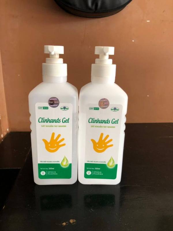 Nước rửa tay dạng gel Clinhands Gel 500ml nhập khẩu