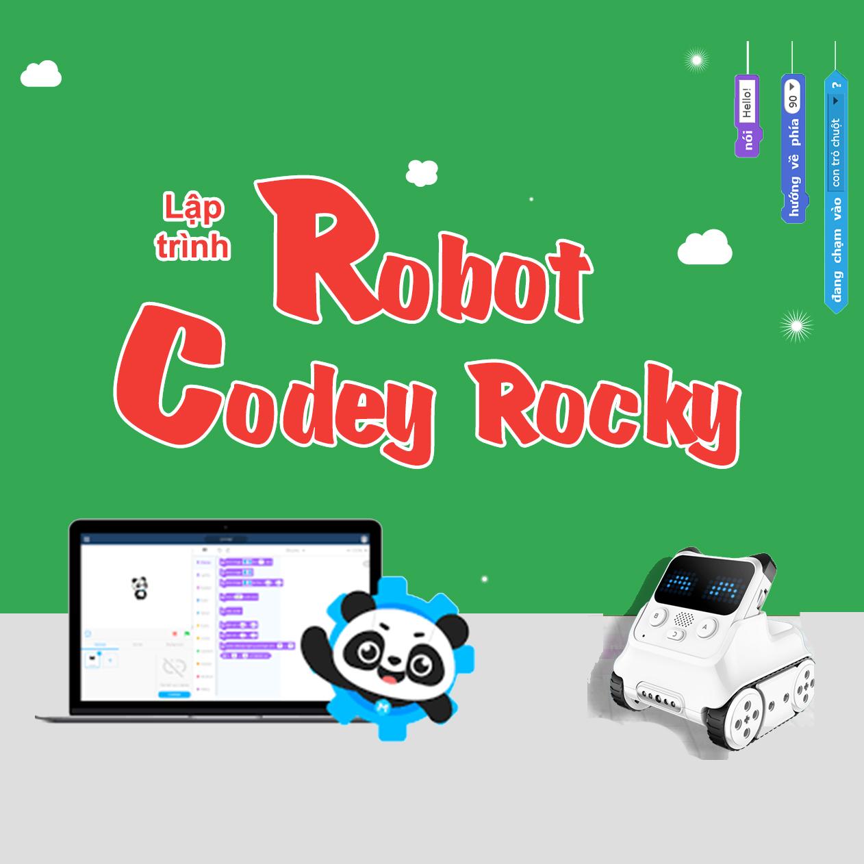 Khóa học Lập trình điều khiển robot codey rocky
