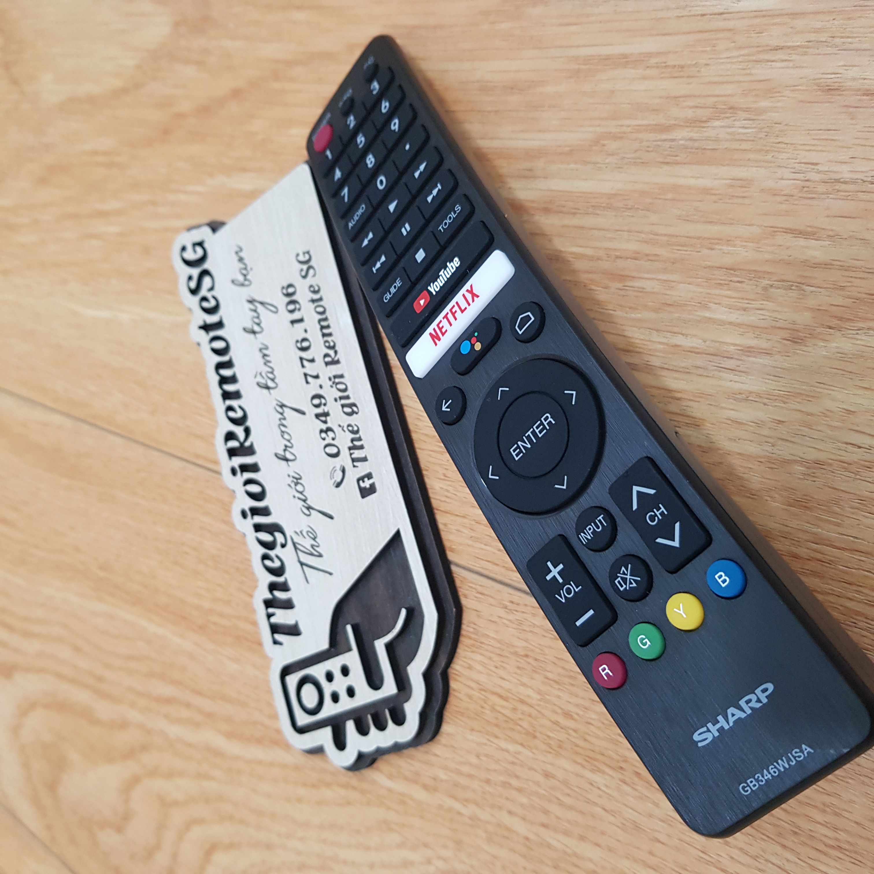 [HCM]REMOTE ĐIỀU KHIỂN TIVI SHARP GIỌNG NÓI