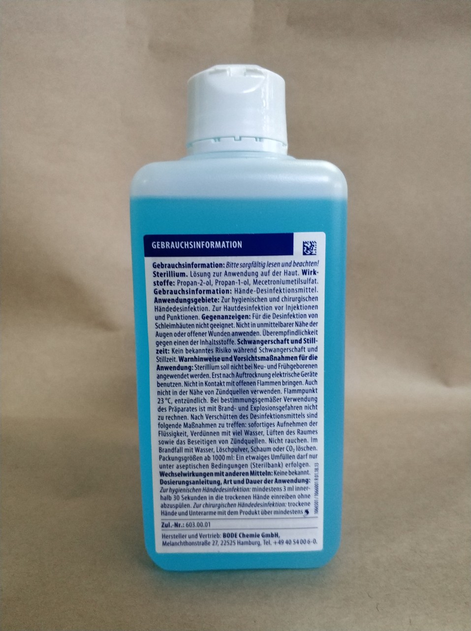 Dung dịch sát khuẩn Sterillium Đức