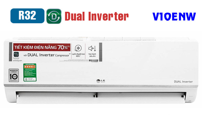 Bảng giá Máy Lạnh Inverter LG V10ENW (1HP)