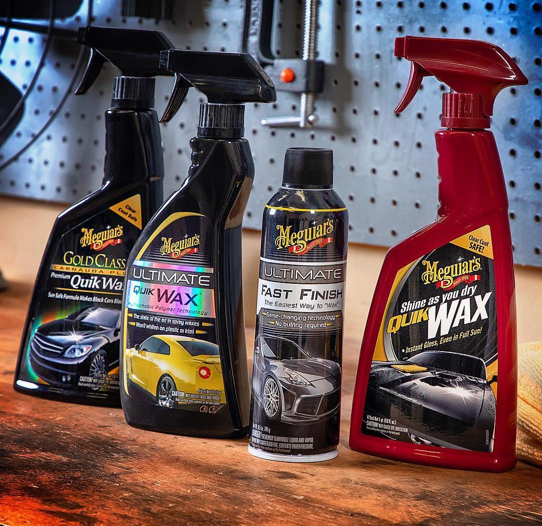 Meguiar's Wax bóng nhanh cho sơn dòng Cleaner - Quick Wax - A1624, 710 ml, 24 oz