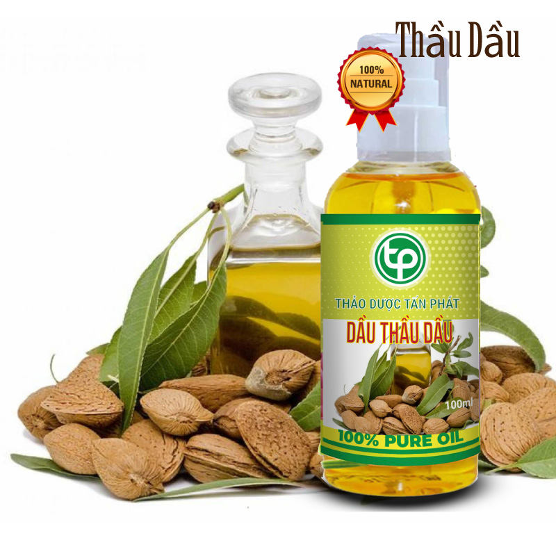 Dầu thầu dầu nguyên chất 100ml - Tấn Phát