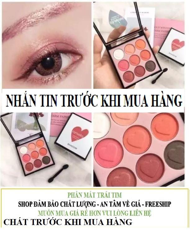 Phấn mắt TRÁI TIM CAM ĐÀO