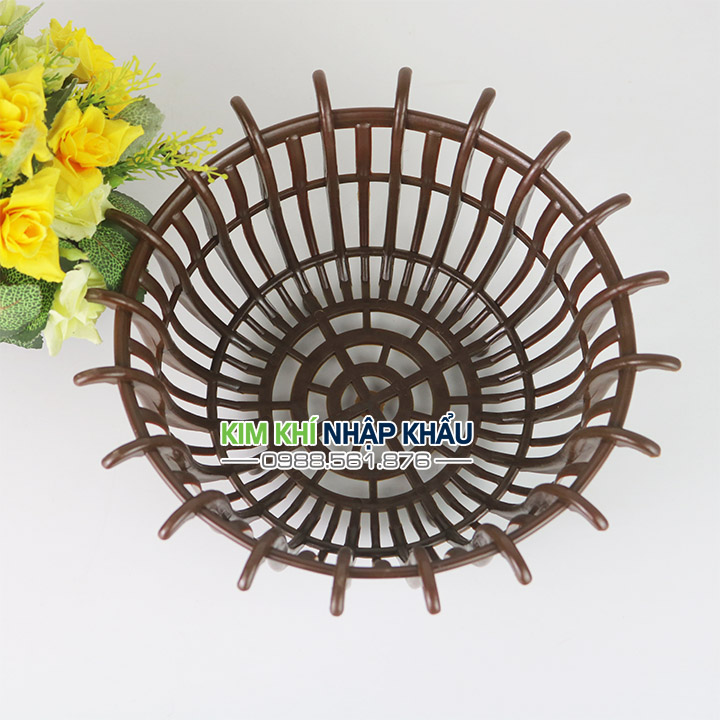 Chậu nhựa trồng Lan phi 25cm