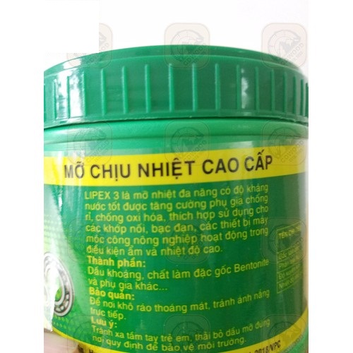 MỠ BÒ CHỊU NHIỆT LITOL 3 - VÀNG - 400G