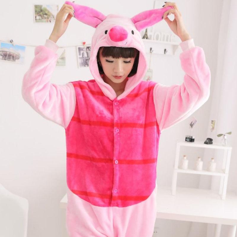 Bộ đồ thú pijama heo áo sọc piglet