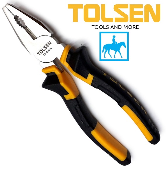 [HCM]Kềm Răng Kềm Điện 180mm 7inch Combination Pliers TOLSEN 10001