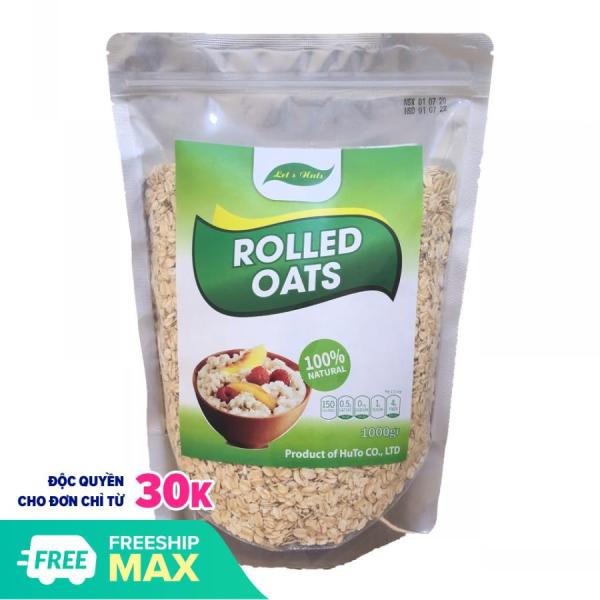 Yến mạch Úc rolled oats cán mỏng túi 1kg giúp giảm cân, tăng cơ, người tiểu đường Susuto shop
