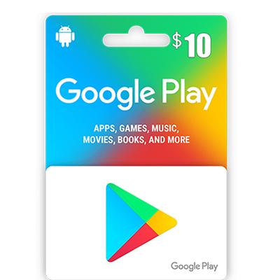 [HCM]Thẻ Google Play 10 USD Hệ US