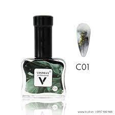 [HCM]Nail cồn loang trắng - đen Vinimay
