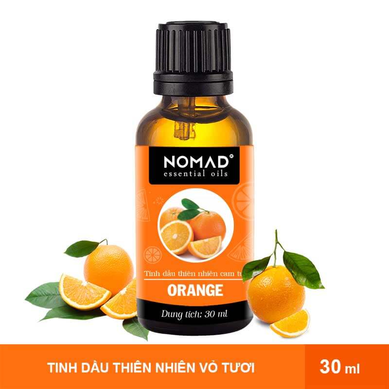Tinh Dầu Vỏ Cam Nguyên Chất Nomad Essential Oils Orange