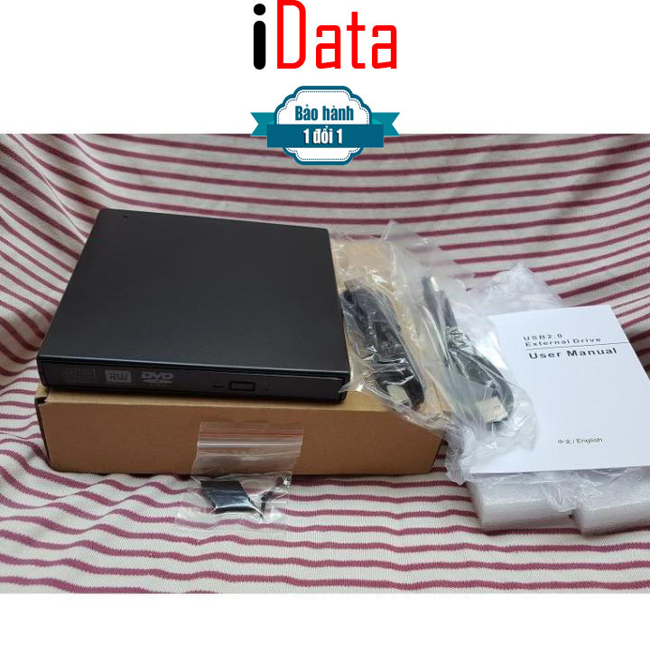 Box DVD gắn ngoài giao tiếp USB 2 0