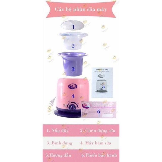 [Tặng túi trữ sữa+Cốc hâm cháo] Máy hâm sữa GB Baby Hàn Quốc 4.8