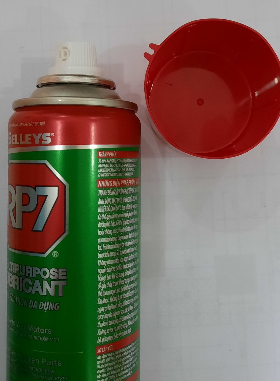 CHAI XỊT TẨY RỈ, BÔI TRƠN RP7 [150gr - 211ml] (Selleys - Thái Lan)