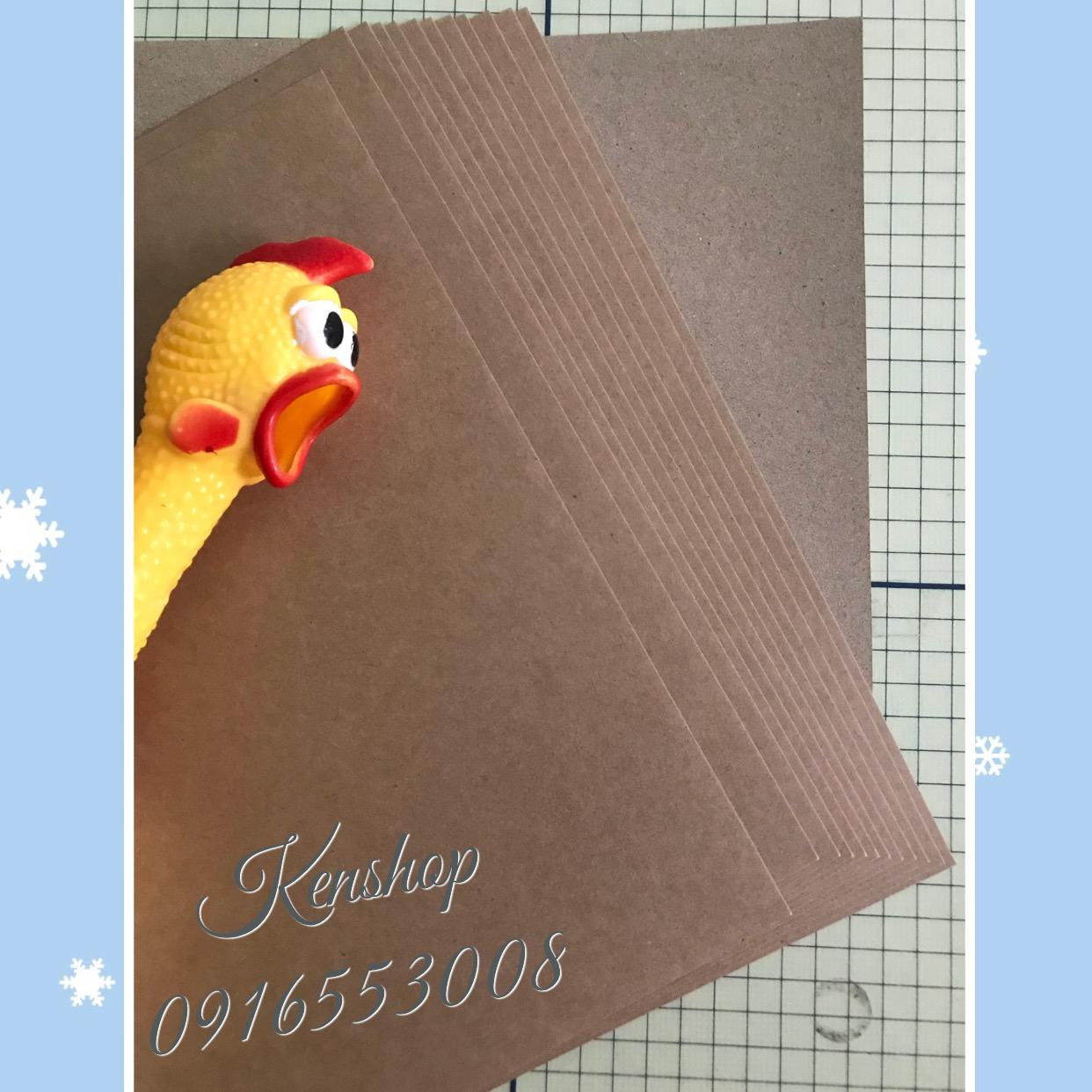 giấy kraft A3 định lượng 170 GSM (100 tờ)