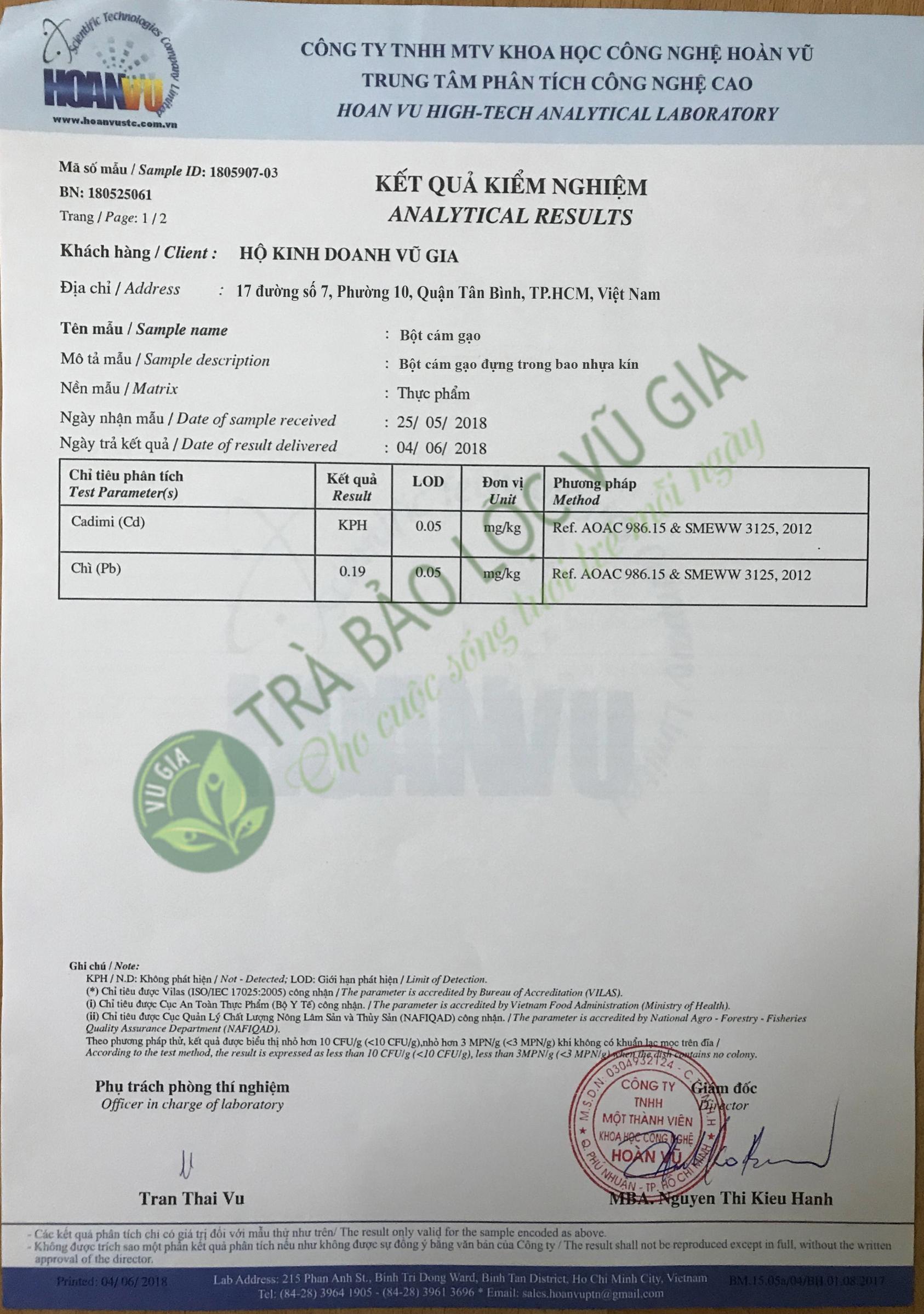 Combo 2 Bột Cám Gạo Loại Đắp Mặt (100g/hũ) [ Đã được kiểm nghiệm y tế ]