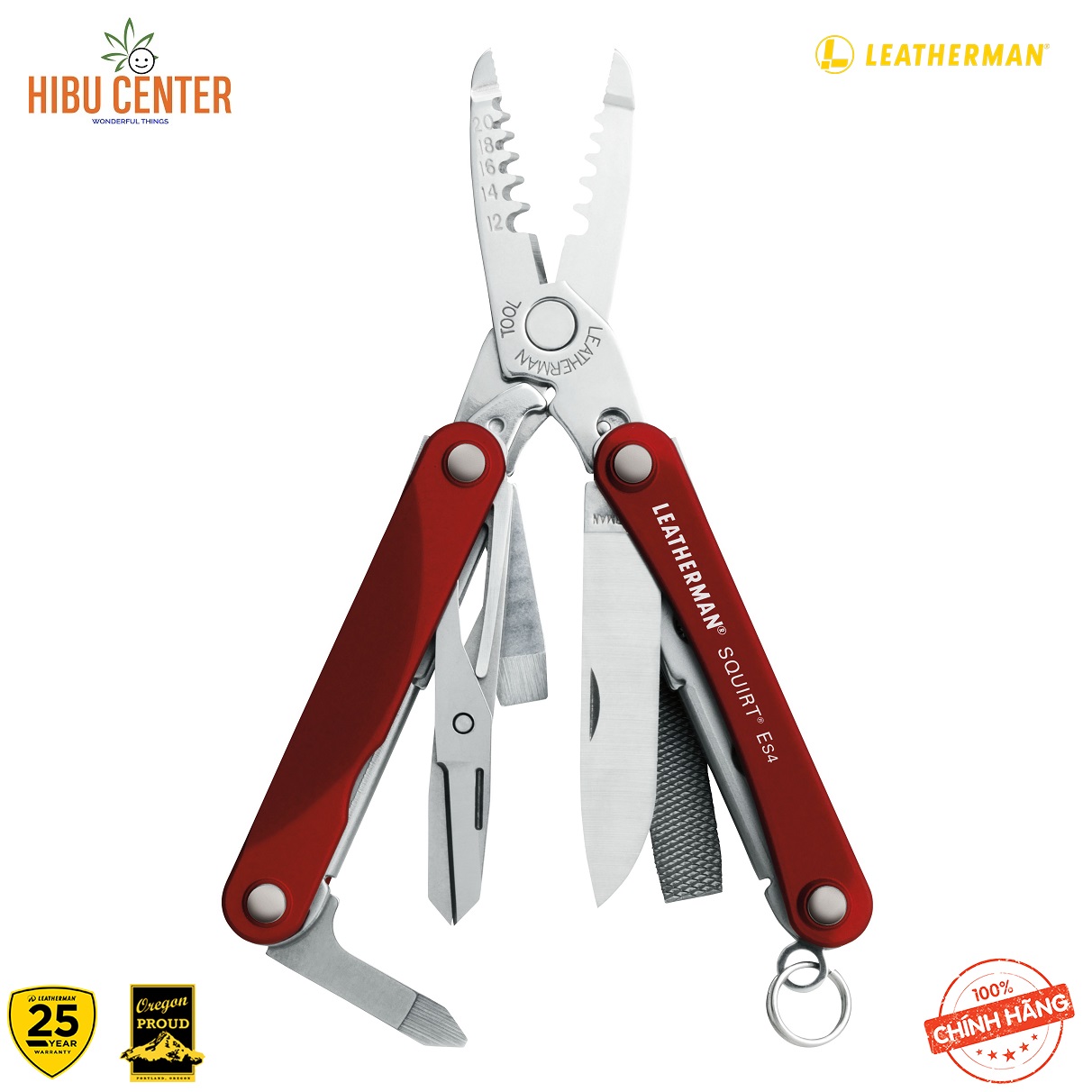 Kìm Đa Năng Leatherman Squirt ES4 9 Tools