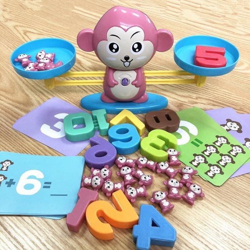 đồ chơi khỉ cân bằng cho bé