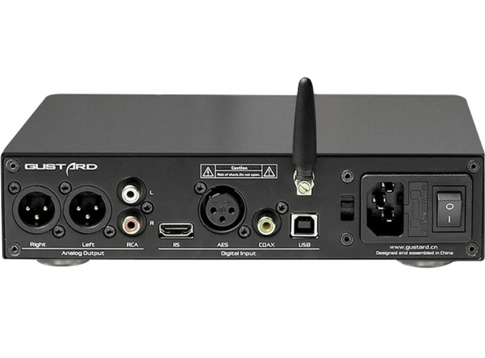 GUSTARD DAC-A18 AK4499 Balanced DAC LME49860*6 Decoder với điều khiển từ xa