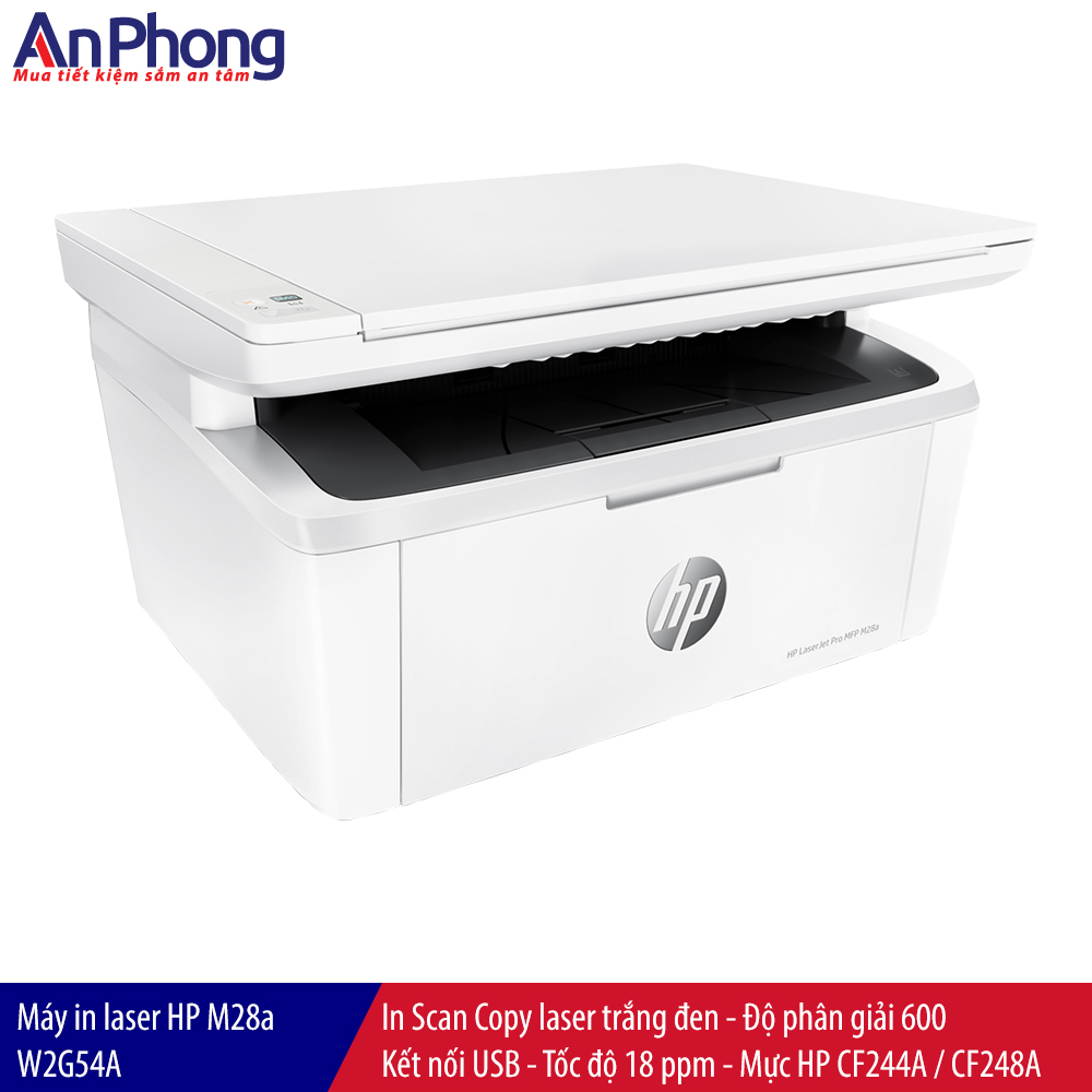 Máy In Scan Copy HP M28a kết nối USB