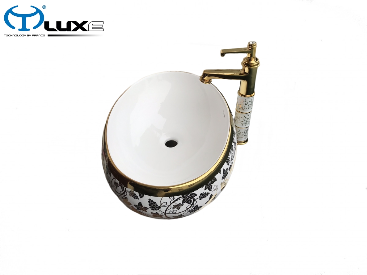 Chậu lavabo bàn đá cao cấp LUXE C10