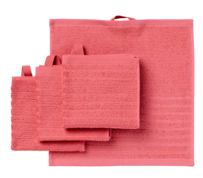 [HCM]Set 4 khăn cotton đa năng 30 x 30