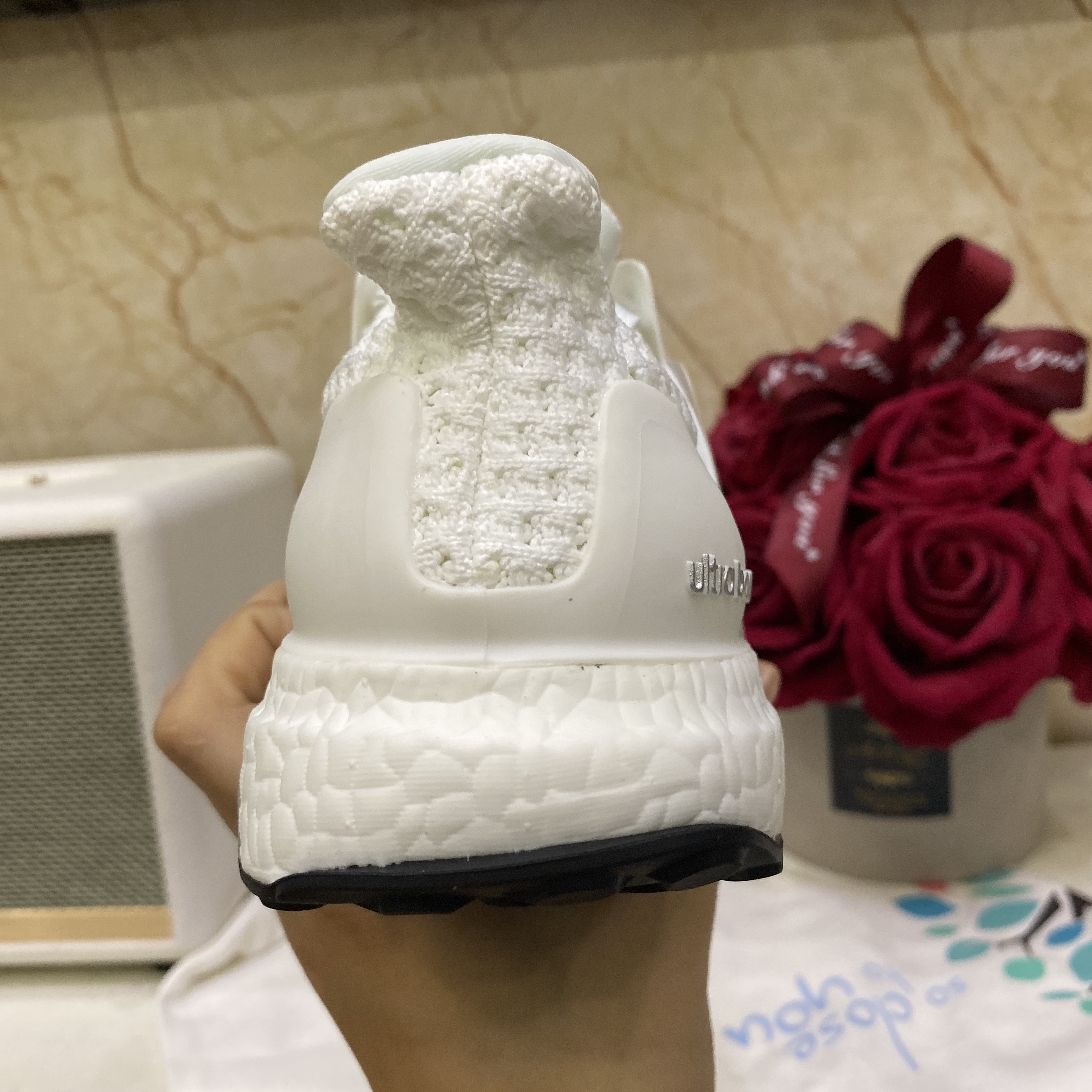 [ẢNH CHI TIẾT] GIÀY THỂ THAO SNEAKER ULTRABOOST 4.0 TRẮNG