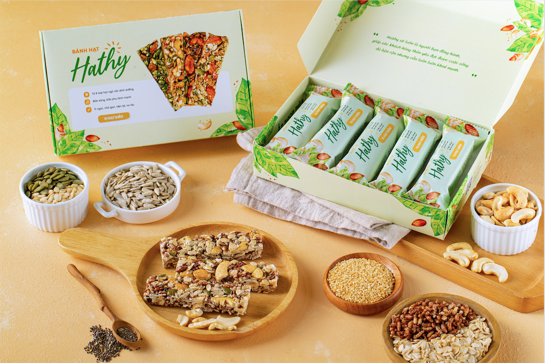 Bánh hạt Hathy - Vị hạt điều