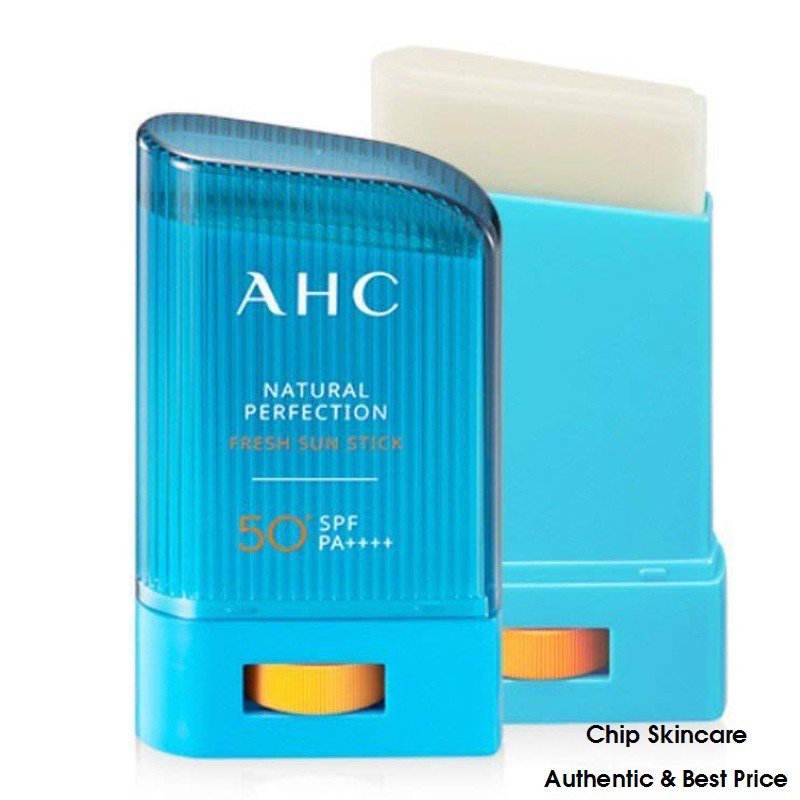 [HCM]Kem chống nắng dạng sáp lăn AHC Natural perfection fresh sun stick 14g