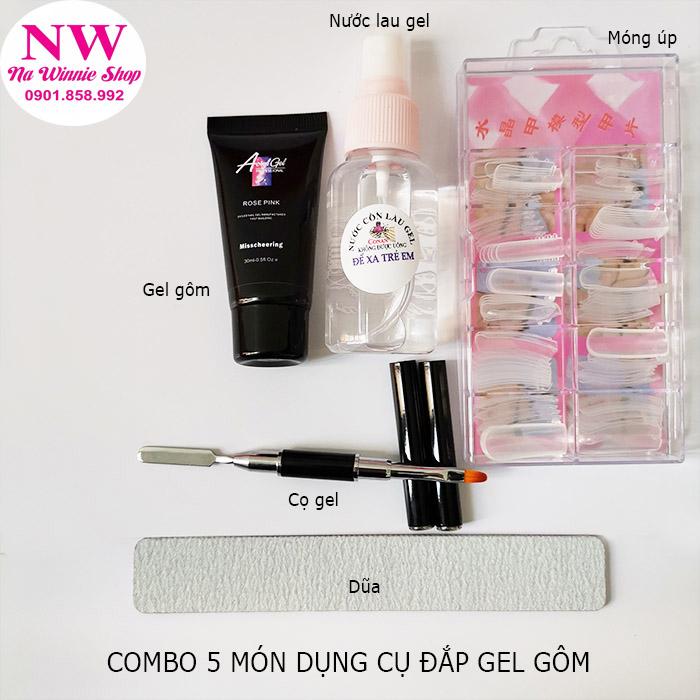 Set đắp gel gôm