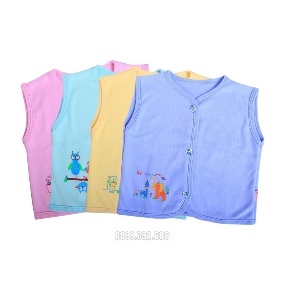 Áo Gile 2 lớp chất cot-ton cao cấp cho bé