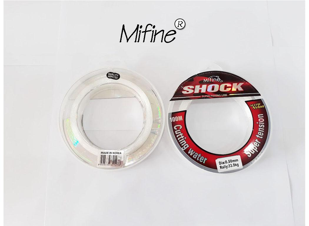 Dây Câu Cá Shock leader Mifine 100 mét